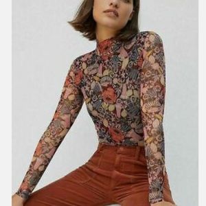 Anthropologie Mock Turtle neck
